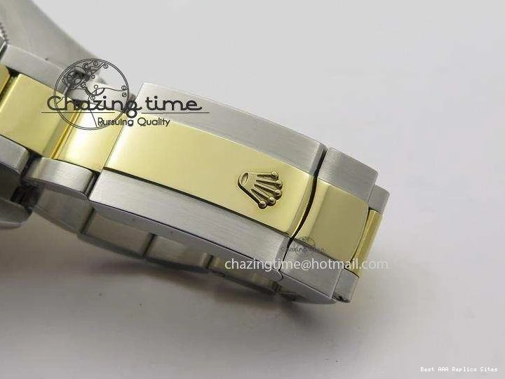 Best AAA Replica Sites 3978 On Bracelet Dial Black 116203 Best Diamond SS Oyster DateJust YG A UrbanStyle Edition BP-Maker 36MM 1225